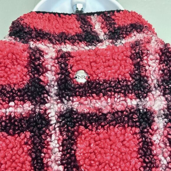 Northern Reflections Sherpa Plaid L Holiday Christmas Buffalo Scandi Cabincore - Picture 6 of 11